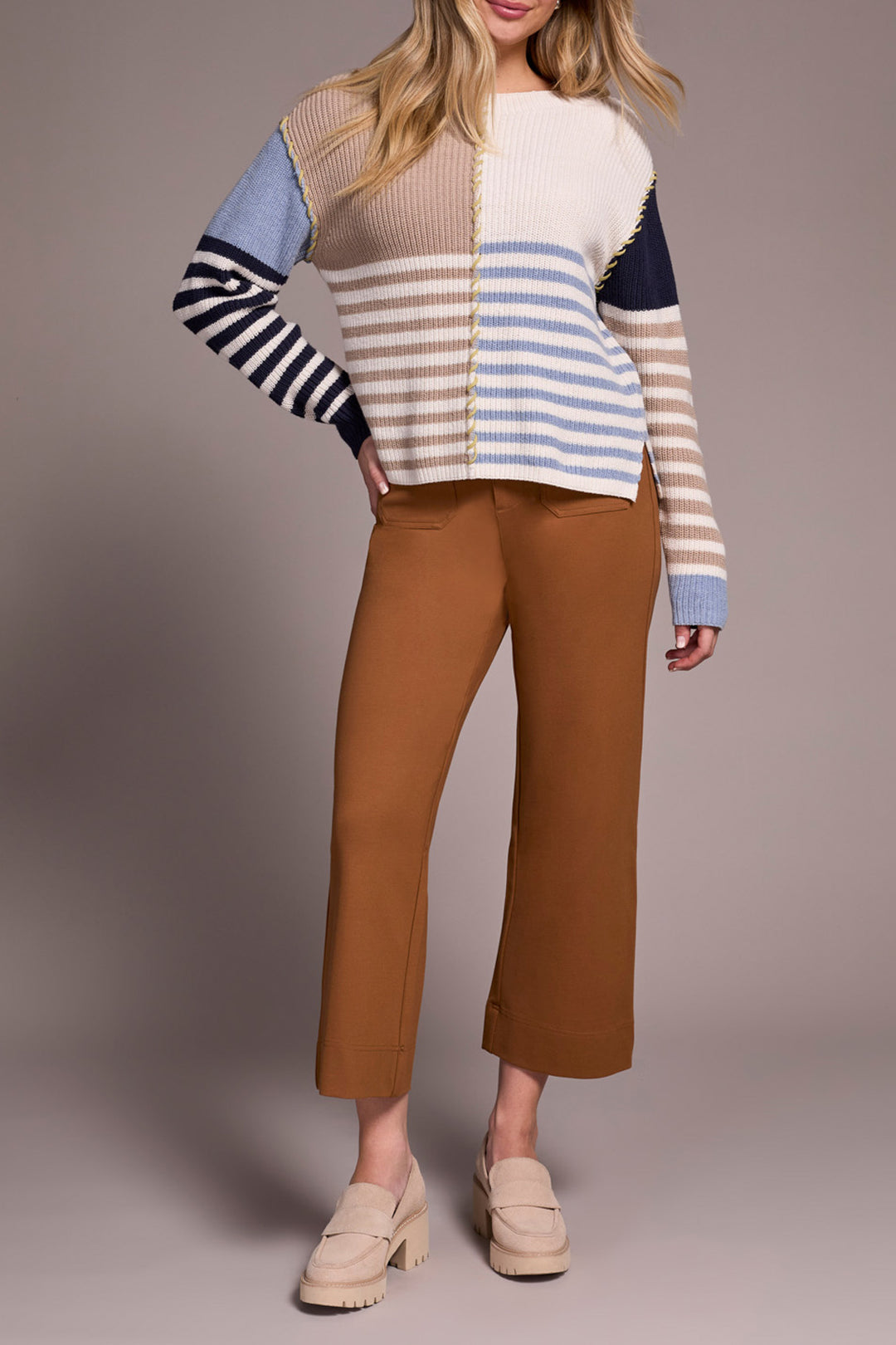 トップス TENDERLOIN MOSS STITCH SWEAT Joe Fresh Men's Cotton Moss Stitch Crewneck Sweater - 1 ea
